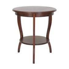 Wayborn Furniture Brown Wood Casual End Table Lowes Com Furniture Table End Tables