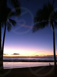 It is simple experiences like this that make hawaii such a wonderfully desirable place. Hawaii Oahu Honolulu County Sunset Beach Ocean Palm Trees By Jill Thornton Photo Stock Snapwire