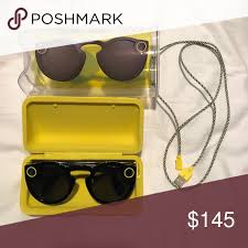 Snapchat Spectacles Glasses Snapchat Spectacle Video Glasses 10 10 Condition Work Great Rarely Used Negotiable Other Snapchat Spectacles Spectacles Glasses