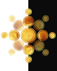 Black white and gold artwork. Black White And Gold Abstract Modern Geometric Abstract Pattern Design Art Deco Abstract 1 Mixed Media By Studio Grafiikka