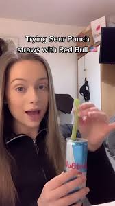 Sour Punch Straws and Red Bull Taste Test