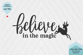 More icons from the icon set christmas 2. Believe In The Magic Svg Christmas Graphic By Lettershapes Creative Fabrica