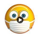 Emoji Mit Hygienemaske Op Maske Gesicht Emoticons Archiv Illustrationen In 2020 Funny Emoticons Animated Emoticons Emoticon