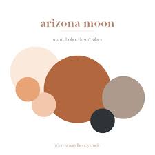 Arizona Moon Desert Color Palette Color Palette Design Warm Colour Palette Brand Color Palette