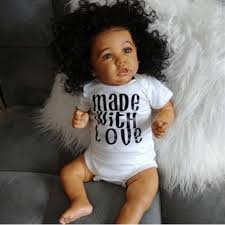22 Little Bess Reborn Baby Doll Girl American Baby Doll Realistic Baby Dolls African American Baby Dolls