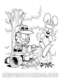 Garfield is the name of a daily comic strip of jim davis with cat garfield, dog odie and their socially awkward owner jon arbuckle in the lead roles. Bunkhousequilting Coloring Pages Garfield Odie Coloring Pages