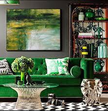 Abstract Oil Painting Contemporary Art Hand Made Large Art Extra Large Wall Art Large Wall Decor Extra Large Canv Living Room Green Home Decor Green Rooms