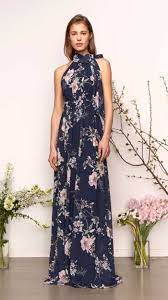 Gorgeous Navy Blue Floral Bridesmaid Dress Spring Bridesmaid Dresses Floral Bridesmaid Dresses Monique Lhuillier Bridesmaid Dress