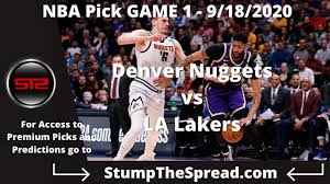 Betting tips include parlays, teasers, and over under totals.proven methods and techniques are applied during. Denver Nuggets Vs La Lakers 9 18 20 Free Nba Picks Today Nba Picks Tonight Game 1 Wcf Youtube