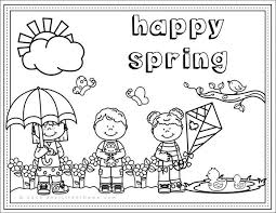 We hope your little one will enjoy bringing these spring color by number pages to life. Happy Spring Free Spring Coloring Page Printable For Kids Spring Coloring Sheets Spring Coloring Pages Coloring Pages For Kids
