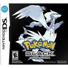 Pokemon Black - Ds Game Pokemon Black Version Black Pokemon Pokemon Black And White