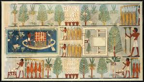 Charles K Wilkinson Funeral Ritual In A Garden Tomb Of Minnakht Twentieth Century Original New Kingdom The Me Egyptian Art Life In Ancient Egypt Egypt