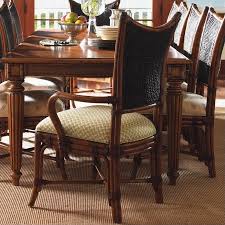 Tommy bahama furniture offers tasteful island style chairs for any living room setting. Tommy Bahama Home Island Estate Mangrove Fabric Arm Dining Chair In Plantation 531 881 01