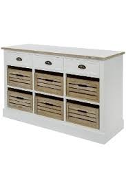 Auch ein kleinkind, das auf die kommode klettert, kann den schwerpunkt verschieben. Sideboard Provence Mit 3 Schubladen Und 6 Korben