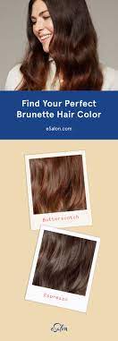 Find Your Perfect Brunette Hair Color Esalon Hair Color Brunette Hair Color At Home Hair Color