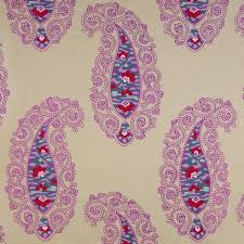 Manuel Canovas Hisar I Wish I Could Customize The Colors Of This Fabric Colorful Art Printing On Fabric Paisley Fabric