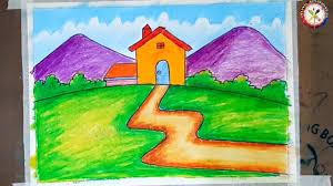Easy Scenery Drawing Home Facebook So, i've been drawing for a long time now and i have [a lot of experience with drawing using. easy scenery drawing home facebook