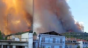 Πυρκαγιά έχε ξεσπάσει και πάλι στην περιοχή ζήρια του δήμου αιγιαλείας στην αχαΐα. Ev8u8pvktry0 M
