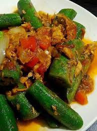 Ginisang Okra With Tuna Okra Recipes Okra And Tomatoes Canned Tuna Recipes