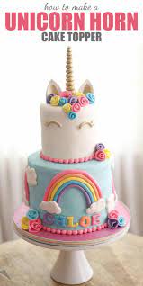 Check spelling or type a new query. How To Make A Unicorn Horn Cake Topper Video Tutorial Rose Bakes