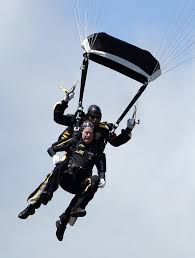 Army's golden knights parachute team will be dropping into kansas city to celebrate the fourth of july weekend. Superintendents Stine Skydiving With Army Golden Knights