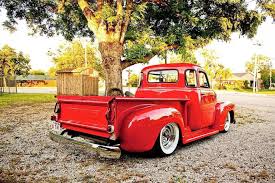 Image result for Red 1952 Truck