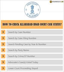 Allahabad high court is famous in all over india for its judgements. Check Allahabad High Court Case Status Cause List Online Proudly In