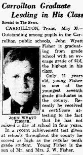John Wyatt Fisher, Jr.