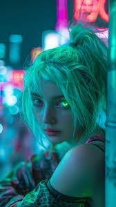 Free Neon Night Glamour Image