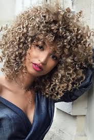 Black And Arabian Mix Short Curly Wigs For Black Women Synthetic Hair Blonde Mix Grey In 2020 Curly Hair Styles Curly Hair Styles Naturally Hair
