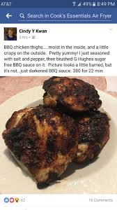 Bbq Chicken Thighs Bbq Chicken Thighs Air Fryer Healthy Chicken Recipes