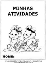 Minhas Atividades Capa Para Pasta De Atividades Educação Infantil Colorida Cantinho Educativo Modelos De Capas Para Trabalhinhos E Pastas De Atividades Turma Da Monica Atividades Tarefas Infantil Leitura Para Alfabetizacao