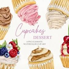 Watercolor Baking Supplies Clipart Hand Drawn Bakery Logo Design Diy Cooking Culinary Digital Clip Art Pink Pastel Kitchen Utensils Desserts Sweets Clipart Bakery Logo Design