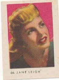 Janet Leigh- Spanish Chocolate Card from 1949
