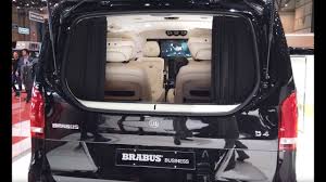 Brabus Viano Superluxury At Geneva 2019 Travel In Maximum Comfort Youtube
