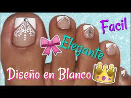 ¿quieres lucir las uñas de tus pies pintadas de forma perfecta? Decoracion De Unas Pies Nail Decoration Feet Youtube