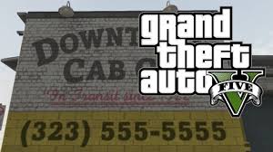 Gta V How To Get Free Taxi Service For Life In Grand Theft Auto V Gta 5 Youtube