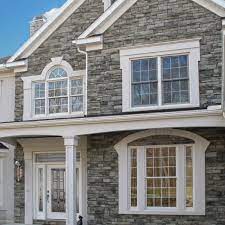 Heritage stone's fieldstone collection features several styles of uniquely shaped stones that fit together tightly, giving your home a standout look. Exterior Stone Veneer Manufacturer Provia Manufactured Stone