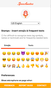 You can use this app offline and edit text even when the dictation mode is still on. Speechnotes Speech To Text Online Notepad