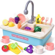 Check spelling or type a new query. Buy Fun Little Toys 15 7 31 Pcs Pretend Play Sink Toys Include Play Food Cutting Food And Utensils Tableware Accessories Play Kitchen For Boys Girls Toddlers Online In Finland B093nxnz3z