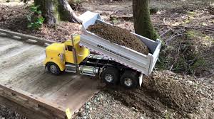 Tamiya scania 6x6 rc dump truck building road. King Hauler Dump Truck By Rcp57