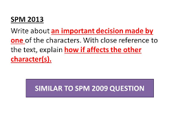 These powerpoint slides show the steps of answering the novel questions. Dear Mr Kilmer Form 5 Spm Exam Practices