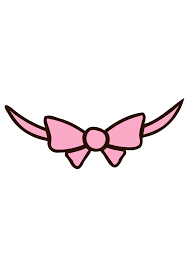 Download Pink Bow Tie Clipart Free Svg File Svgheart Com