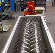 Hollow Blade Sludge Dryer Machine , Rotary Vacuum Paddle Dryer