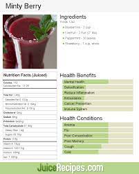 Minty Berry Recipe Berry Juice Juicing Recipes Healthy Juice Recipes