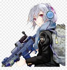 Gamerpics (also known as gamer pictures on the xbox 360) are the customizable profile pictures chosen by users for the accounts on the original xbox, xbox 360 and xbox one. Anime Girl With Gun Png Png Download Cool Gamerpics Anime Clipart 2139062 Pikpng