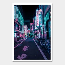 A Neon Wonderland Called Tokyo Wall And Art Print Tokyo Wall Art Tokyo Art Sunset City
