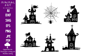 Download Halloween Castle Sublimation Graphic By Momixzaa Creative Fabrica PSD Mockup Templates