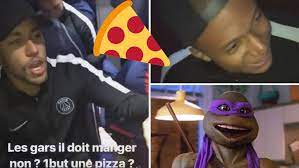 Teenage mutant ninja turtles (2019). Neymar Mocks Mbappe Donatello Do You Want Pizza Marca In English