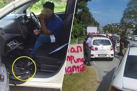 Menambahkan lagi tahap kesukaran bahagian litar haha. Tertekan Gagal Ujian Memandu Kali Ke 4 Calon Hunus Pisau Pada Anggota Jpj Viral Purba